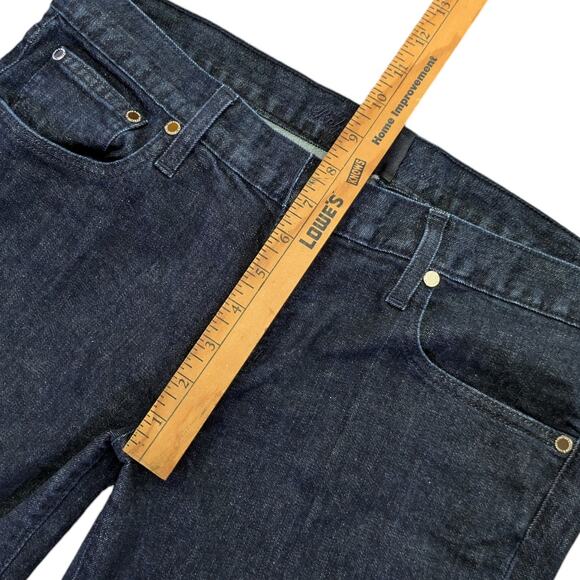 RALPH LAUREN Jeans 32 Dark Wash Blue Denim Bootcut - Picture 8 of 12